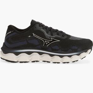 Mizuno Black and Gray Athletic Sneakers